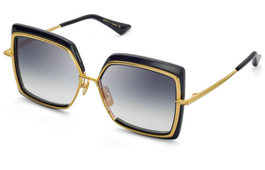 DTS503-58-01-Z Black - Yellow Gold with Grey to Clear Gradient Lenses