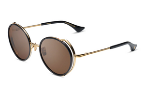 DTS532-52-01-Z Black/Gold with Dark Borwn Lenses