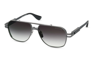 DTS436-A-02  Black Iron - Black Palladium with Dark Grey to Clear Gradient Lenses