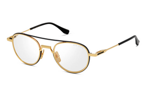 DTX189-A-01 Black Iron - Yellow Gold with Clear Lenses