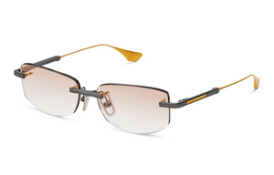 DTX182-A-02 Crystal Blue with Brown Wash Gradient Lenses