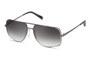 DRX-2010-N-BLK-60 Black Iron with Grey to Clear Gradient Lenses