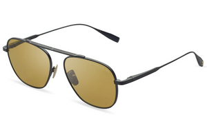 DTS409-A-02 Black Iron with Golden Amber Lenses