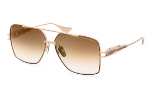 DTS159-A-01 Yellow Gold - Matte Black with Dark Grey to Clear Gradient Lenses