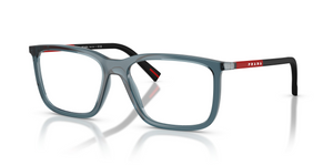 CZH1O1 - Blue Transparent with Clear Lenses