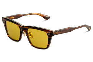DTS713-A-02 Chestnut Swirl with Golden Amber Lenses