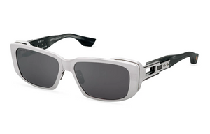 DTS435-A-02 Chrome - Ink Swirl with Grey - Silver Flash Lenses