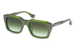 DTS464-A-02 Khaki Crystal - Antique Silver with Brown to Clear Gradient Lenses