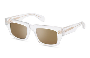 DTS727-A-02 Crystal Clear with Brown Lenses
