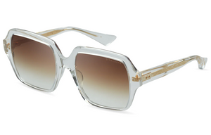 DTS710-A-02 Crystal Clear with Dark Brown to Clear Gradient Lenses