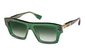 DTS458-A-02 Crystal Pine - Yellow Gold with Cadium Green Gradient Lenses
