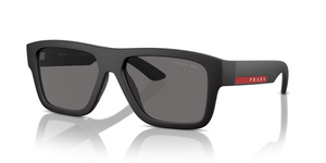 DG002G - Black Rubber with Dark Grey Polarized Lenses
