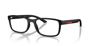 DG01O1 - Black Rubber with Clear Lenses