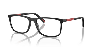 DG01O1 - Black Rubbered with Clear Lenses