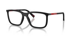 DG01O1 - Rubbered Black with Clear Lenses