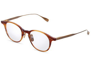 DTX148-A - 02 Amber Maple - Antique Yellow Gold with Clear Lenses