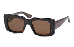 DTS739-A-02 Dark Tortoise with Brown Lenses