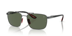 F00171 - Gunmetal with Dark Green Lenses