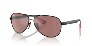 F002H2 - Black with Purple/Silver Lenses
