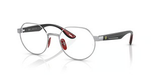 F007 - Silver with Clear Lenses