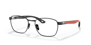 F028 - Black with Clear Lenses