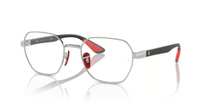 F031 - Silver with Clear Lenses