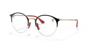F061 - Black On Gold with Clear Lenses
