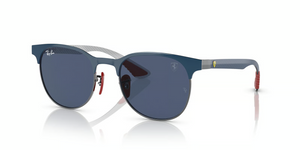F07280 - Blue On Gunmetal with Dark Blue Lenses