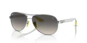 F08311 - Silver with Grey Lenses