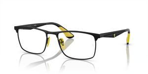 F091 - Black with Clear Lenses
