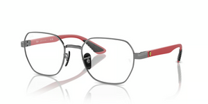 F096 - Gunmetal with Clear Lenses