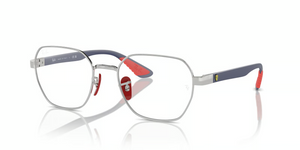 F097 - Silver with Clear Lenses