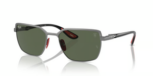 F09971 - Gunmetal On Gunmetal with Dark Green Lenses
