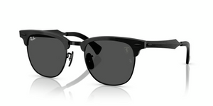 F111B1 - Brushed Black On Black with Dark Grey Lenses