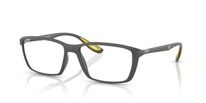 F608 - Grey with Clear Lenses