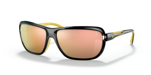 F6572Y - Black with Copper Mirror Lenses