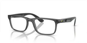 F691 - Transparent Grey with Clear Lenses