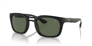 F69471 - Black with Dark Green Lenses