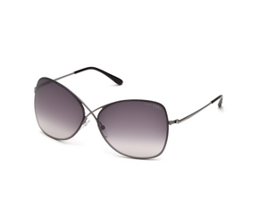 08C - Shiny Gunmetal with Smoke Mirror Lenses