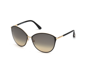 28B - Black Monocolor with Gradient Smoke Lenses