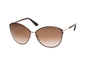 28H - Shiny Rose Gold with Polarized Brown Lenses