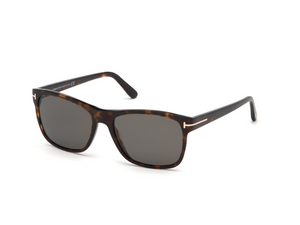 52D - Dark Havana with Smoke Polarized Lenses