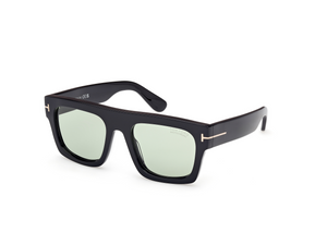 01N - Shiny Black with Photochromic Green Lenses