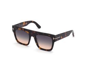 52B - Dark Havana with Gradient Smoke Lenses