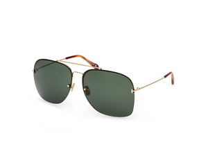 30N - Shiny Deep Gold with Green Lenses