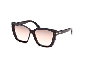 52G - Dark Havana with Brown Mirror Lenses