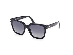 01D - Shiny Black with Smoke Polarized Lenses