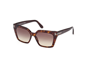 52F - Dark Havana with Gradient Brown Lenses