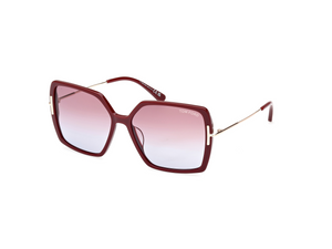 69Z - Shiny Bordeaux with Gradient Violet Lenses