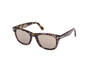 55L - Colored Havana with Roviex Mirror Lenses
